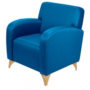 Fauteuil KIO, dossier H93 pieds bois