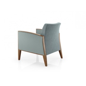 Fauteuil CASSIA avec entourage bois