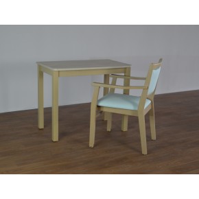 Table de chambre DIANE 90x50 pieds bois