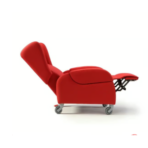 Fauteuil GALIA relax - sur roues - Accoudoirs amovibles -marche pieds