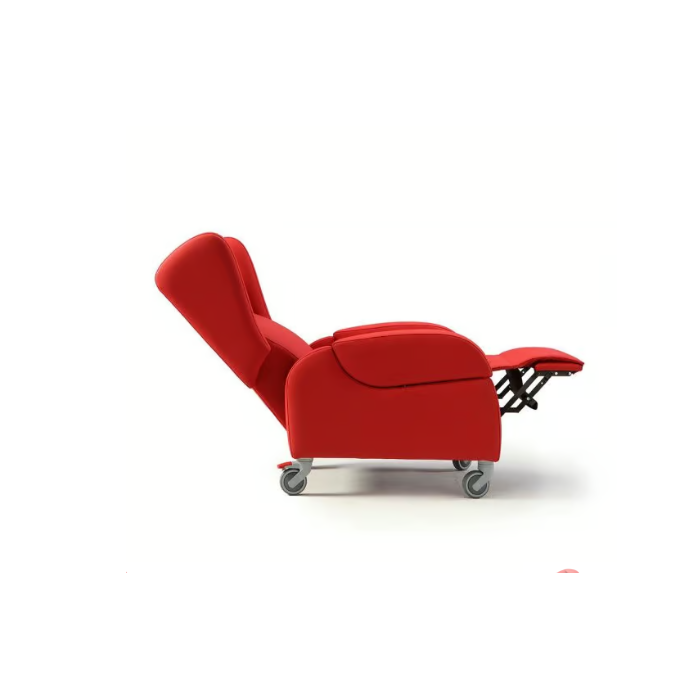 Fauteuil GALIA relax - sur roues - Accoudoirs amovibles -marche pieds