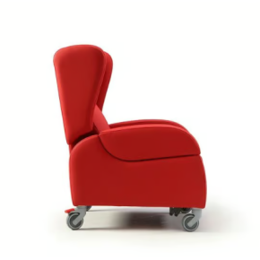 Fauteuil GALIA relax - sur roues - Accoudoirs amovibles -marche pieds