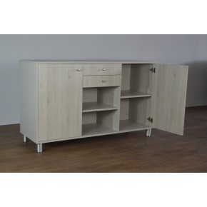 BUFFET BAS EMILIO, 2 portes 4 tiroirs L150